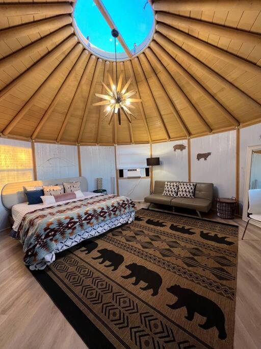 Glamping-Sky Dome Yurt-Tiny House-2 By Lavenders Field Villa Valley Center Exterior photo